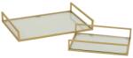J-Line set de tăvi pentru servire din sticlă 50 x 35 x 7 cm 99KK-SEUZZ1_18X (55751.) Tava
