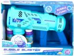 Sunman Pistol de facut baloane cu lumini si sunete, Bubble Blaster, Albastru, 236 ml Tub balon de sapun
