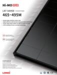LONGi Panou fotovoltaic monocristalin 465W cu eficienta ridicata si design transparent (LR7-54HVD-465M)