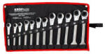 KROFTOOLS Speciális gyűrüs racsnis csillag-villáskulcs készlet 12 részes (120200) (K-120200)