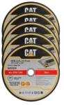 Caterpillar DA10124 fém inox vágótárcsa 230mm 5db-os csomag, 80 m/s, 22, 23 mm furat, üvegszál erősítés (DA10124)