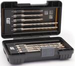 CAT DA03901 SDS-Plus kemény kőzetfúró készlet 10 részes, tungsten-karbid, betonhoz, kőhöz, téglához (DA03901)
