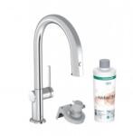 Hansgrohe , Aqittura M91 Filtersystem mosogató csaptelep és szűrőrendszer 210 kihúzható zuhanyfejjel, 1 jet, induló készlet 76801000 (76801000)