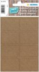 HERMA Etichete autocolante kraft, 25x40 mm, HERMA Home Feeling 15751, 32 buc/set