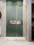Radaway Furo SL Walk-in zuhanyfal 80J jobbos, arany 10306438-09-01R+10110394-01-01 (10306438-09-01R_10110394-01-01)