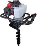 AGROSAT Motoburghiu AGROSAT 1E48F, 3 Cp cu burghiu 100x800 Burghiu