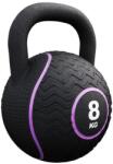 Gorilla Sports Kettlebell 8 kg gumi bevonattal (101331-00037-0014)