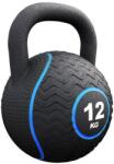 Gorilla Sports Kettlebell súlyzó 12 kg gumírozott (101331-00030-0017)