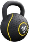 Gorilla Sports Kettlebell súlyzó 16 kg gumírozott (101331-00032-0021)