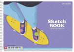 Shkolyaryk Publishing House Skicctömb rajzpapír A/4 SHKOLYARYK Draw your dream 20 lap spirál 120g (PB-SC-020-8048)