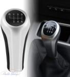  Bmw Bőr/ezüst Váltógomb E30 E36 E46 E28 E34 E39 E60 , X5, X1, X3, E90, E61, E91, E92