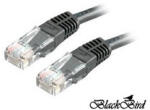 BlackBird Kábel Patch UTP CAT. 5E 10m, Fekete (BH1572) - wpower