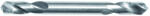  Rövid köszörült kétoldalas hengeresszárú csigafúró 4, 2x55mm HSS - bakonykotoelem - 415 Ft