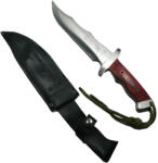 Depox Cutit de vanatoare DEPOX®, Steel Wolf, 31 cm, argintiu (0902)