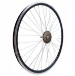 Spin Wheels Kerékpár kerék hátsó 26inch +7s szabadonfutó fekete erősített kúp (26CZ7)