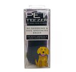 Tangle Teezer Pet Teezer De-Shedding & Dog Grooming Brush Purple & Gray