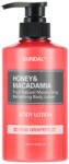 Kundal Honey&Macadamia Body Lotion Pink Grapefruit 500 ml Лосион за тяло