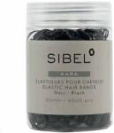 Sibel Kara Elastic Hair Bands Black 500 ks