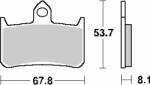 All Balls Sbs Akció Fékbetétek KH187 Street Standard Kerámia Honda Rs 250R