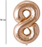 0|BWH 34 inch-es 8 Champagne Gold Számos Super Shape Fólia Lufi (pg40148)