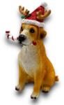  Karácsonyi szobor- Golden retriever (4302020-03)