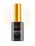 Yoshi Topfetti Milky hibrid körömlakk tejes 10 ml (1232131231)