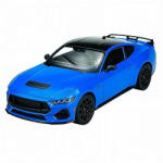 Welly Ford Mustang GT (2024) kék - 1: 25 méretarányos fém modellautó és játékautó | Welly (24123W)