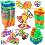 Doris Mágneses építőkocka szett 130 db-os műanyag 3+ (XM0506 / HM328284 Panele Tiles dla dzieci)