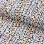  Dekorációs anyag Linenlook Blue pattern digital print