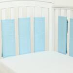 KidsDecor Protectii patut individuale "sky blue" 35x35 cm