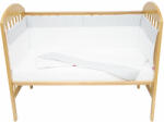 KidsDecor Set protectii patut shiny, din bumbac 60x120 cm
