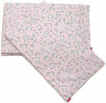 KidsDecor Set protectii patut baby bear roz, din bumbac 60x120 cm