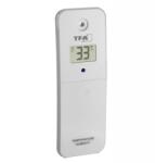 TFA Transmitator wireless digital pentru temperatura si umiditate, afisaj LCD, alb, compatibil MARBELLA, TFA 30.3239. 02 (30.3239.02)