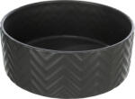 TRIXIE Castron Ceramic, 1.6 l 20 cm, Negru, 25022