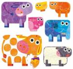 Headu Ecoplay - Puzzle Progresiv - Sa Ne Jucam Cu Ferma (HE24759) Puzzle