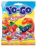  YO-GO tejszín-gyümölcsös olvadós puhacukorka 100 g - elinashop