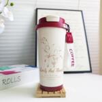 eCarla Hordozható termo pohár 550ml bordó