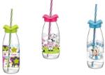 Enger-Impex Kft Üvegpalack szívószállal 500ml