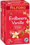 Milford gyümölcstea eper-vanília ízű (20 filter)
