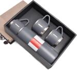 eCarla Termosz 3 bögrével 500ml szürke