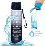 eCarla Ombre vizes palack FEKETE 1000ml