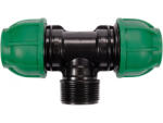 TOYA Conector țeavă PP GZ 32mm x 1-1/4" x 32mm (88908)