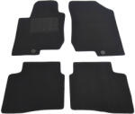 RapidAuto Covorase mocheta Kia Ceed 2007-2010 negre, cu 2 sisteme fixare, set 4 bucati (840092CEEDBLACK2FIX)