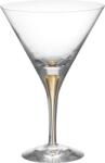 Orrefors Pahare de martini Intermezzo 250 ml, aurii, 2 buc (6577555) Pahar