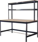  Masa de lucru pentru atelier Racks PWB60 cu polita, 183x90x183 cm, 350 kg (2212759)