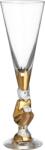 Orrefors Cupă pentru șampanie The Sparkling Devil 190 ml aurie (6267946) Pahar
