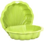 vidaXL Gropi de nisip, 2 buc. , verde, 77x87x21 cm, plastic GartenMobel Dekor (317738)