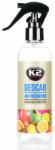 K2 Odorizant auto cu atomizor K2 Deocar Fresh Citrus 250 ml pentru masina si casa (K2M117FC)
