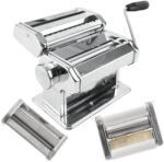 Bachmayer Set masina de întins si taiat paste 14 cm, inox, cu accesorii taitei si ravioli (31288)