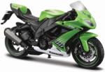 Maisto Motocicleta Maisto Kawasaki Ninja ZX-10R metalica cu stand, scara 1: 18 (MST39025_NinjaZX10R)